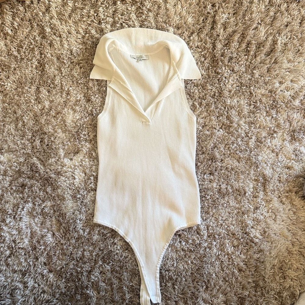 Love Tree White Women’s Bodysuit‎